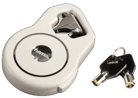 Hama - Candado antirrobos retráctil para portátiles