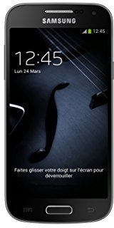 Samsung Galaxy S4 mini Smartphone débloqué 4G (Ecran: 4.3 pouces - 8 Go - Android 4.2.2 Jelly Bean) Noir Black Edition (Import Europe)