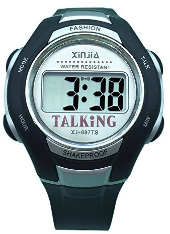 Nergo Reloj Parlante en Español para Ciegos, Niños, y Los Ancianos, Deportes Electrónicos Hablar Relojes Gatget Regalo