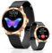LUNIQUESHOP Orologio Intelligente ROUND Donna Chiamata e Risposta, Smart Watch con Contapassi Cardiofrequenzimetro Pressione Sanguigna Sonno +100 Sport Fitness Tracker Watch per Android iOS