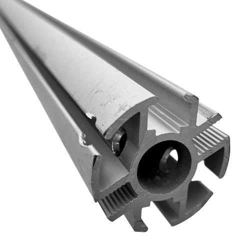 Carolina Tarps Universal Aluminum Tarp Axle for Dump Truck Tarp Systems up to 8' Wide