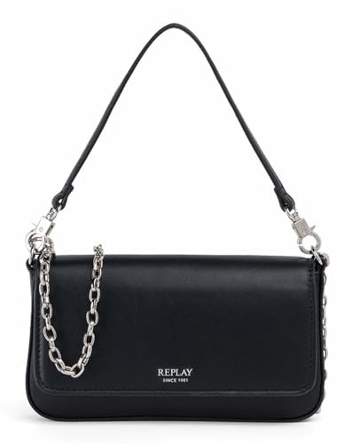 REPLAY Damen FW3814 Handtasche, 0098 Black