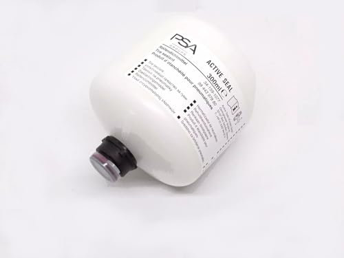 Partsdealers GENUINE TYRE SEALANT LIQUID GLUE BOTTLE 300ml FOR DS VAUXHALL PEUGEOT CITROEN PSA PUNCTURE MOBILITY KIT BEST BEFORE DATE 2028 !! FOR NEW TYPE INFLATORS