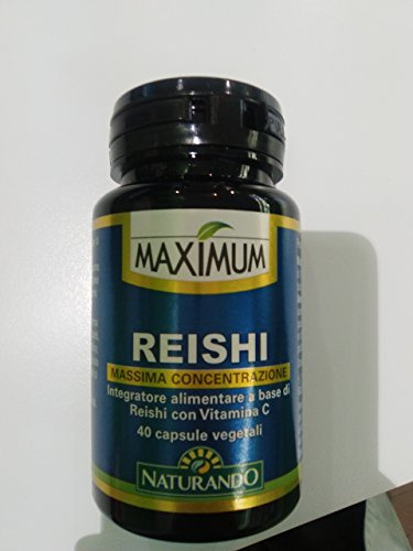 Naturando Maximum Reishi Integratore per Supportare le Difese dell'Organismo e Sistema Immunitario con Reishi e Vitamina C - 40 capsule vegetali