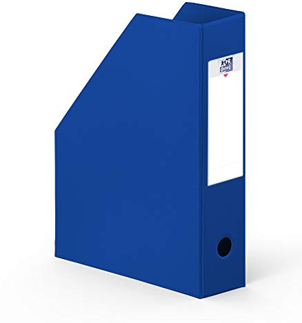 Elba Fast 400080223 Lot de 10 Porte revues 24 x 32 dos 7 cm Bleu Foncé