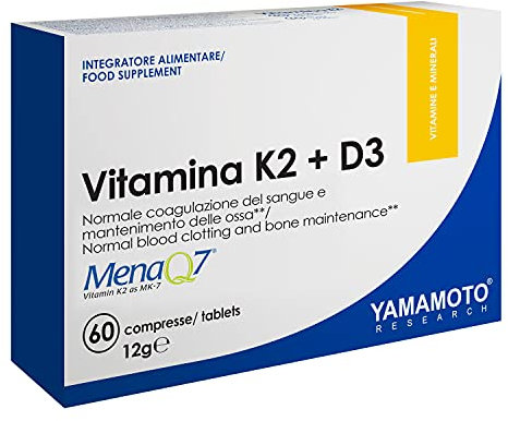 Yamamoto Research Vitamina K2 + D3 (60 compresse (Confezione da 1))