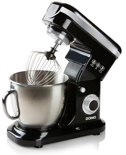 Domo DO1023KR Robot de cocina 6 l - 1200 W - negro/plata