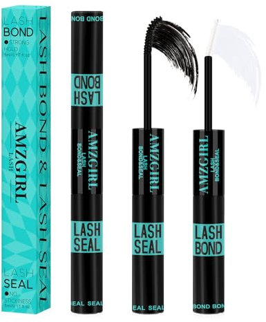 Ciglia Bond And Seal, colla per ciglia estensioni, Ciglia Cluster Lash Bond And Seal impermeabile 10ml, 2 in 1 ciglia Bond And Seal lunga durata, Bond And Seal ciglia estensioni forte tenuta