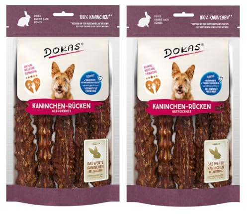 Dokas - Kaninchen-Rücken 2er Pack (2 x 120g)