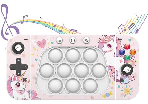 Console de Jeu Fast Push Bubbles, Jeu de Bulles de poussée Rapide, Mini Jeu de poussée Rapide à la Main, Toys sensoriels Fidget pour l'Autisme pour Les Enfants et Les Adultes (C)