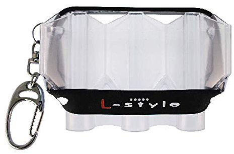 L-style Krystal Flight Case for Molded Dart Flights, Clear