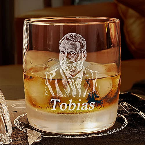 Montana Whiskyglas mit Fotogravur