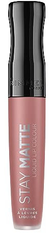 Rimmel London Stay Matte Liquid Lipstick, Strapless, Nude Shade 3, 5.5 ml
