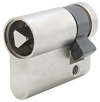 ABUS Pfaffenhain Halbzylinder mit innenliegenden 7 mm Außendreikant