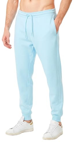 RIPT Jogging Homme Fleece – Pantalon Sweat avec Cordon, Bas Serrés et Poches, Jogger Confortable pour Sport Gym et Loungewear (Aqua, L)