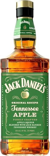 Jack Daniel's Tennessee Whiskey Blended with Apple Liqueur | 35% ABV (70cl bottle)
