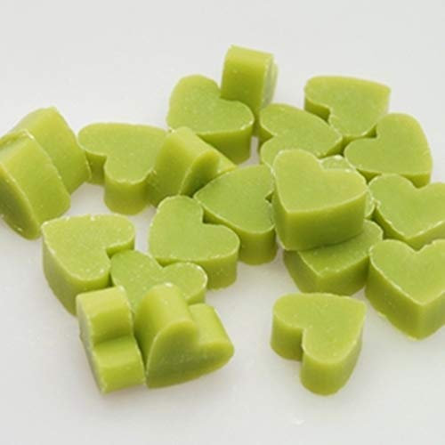 Savon coeurs mini mini - Savon au lait de brebis Florex LEMONGRAS - 50 pièces - faveur de mariage