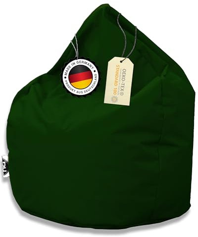 patchhome Saco de Asiento gota forma para in & outdoor XL 300 litros – Con relleno de poliestireno en 25 Varios. Colores y 3 Tamaños