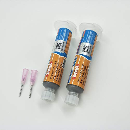 2pcs 10CC Mechanic Tin XG-z40 Solder Paste Flux Sn63/Pb37 25-45um Syringe for PCB SMD Mobile Phone Repair XG z40