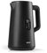 N8WERK Digital Kettle with Temperature Setting in Midnight Black, Capacity 1.5 Litres, with Keep Warm Function, LED Temperature Display with 5 Temperature Levels from 40 °C to 100 °C