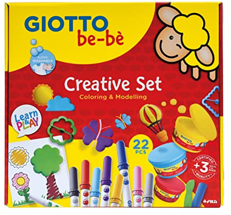 GIOTTO be-bè Set creativo - Coloring & Modelling, F478400