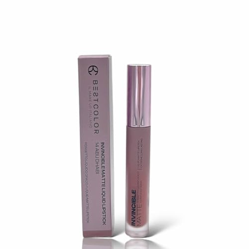 Best Color Invicible Matte Lippenstift, flüssig, matt, 14 Abu Dhabi