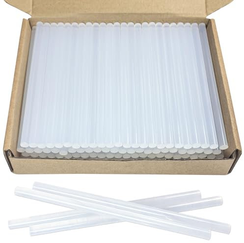 FZGUSYAF Lot de 100 bâtons de colle chaude 150 x 7 mm pour pistolet à colle chaude de 7 mm