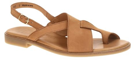 Paul Green Sandales pour femme - 6216-009 en cuir suédé marron