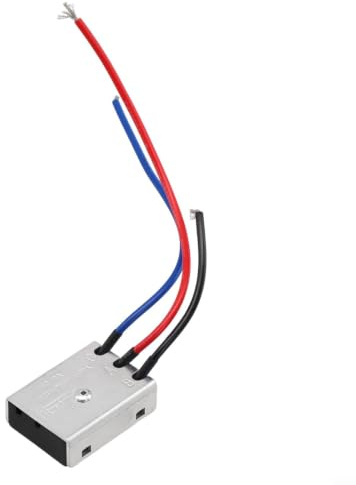 Hoppipola Soft Start omkopplare 25A strömbegränsare för vinkelslip kompakt metall 42 x 31,5 x 13,5 mm mild start för elverktyg
