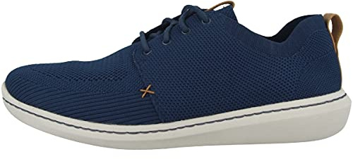 Clarks Step Urban Mix, Zapatillas para Hombre Azul Navy, 46 EU