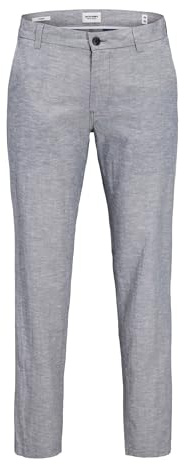 JACK & JONES herr Stickad tröja Jpstace Jjsummer Linne Blandning Byxa Sn