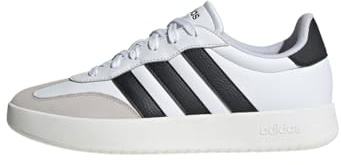 adidas Men's BARREDA Shoes, Cloud White/Core Black/Grey One, 8 UK