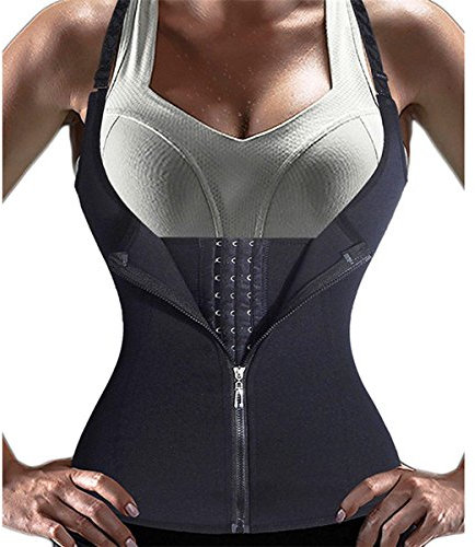 Butterme Damen Korsett Corsage Waist-Trainer Cincher Sport Training Unterbrust Korsett Cincher Shaper Body mit Trägern Tailenmider Top