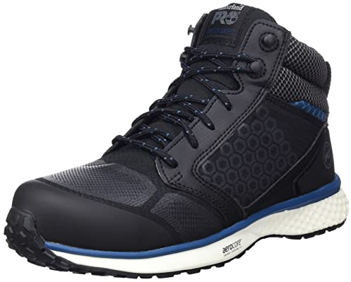 Timberland Pro Reaxion NT FP S3 brand- och säkerhetssko, Black Morrocan Blue, 12 UK