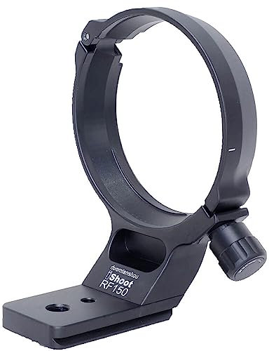 Metal Tripod Mount Ring Lens Collar Compatible with Canon RF 100-500mm f/4.5-7.1L IS USM, Lens Support Holder Bracket Bottom is Arca-Swiss Fit Quick Release Plate Feature Dovetail Groove