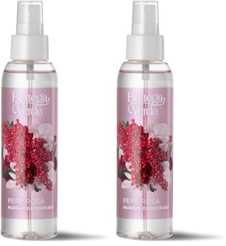 Bottega Verde - Pepe rosa - Parfum deodorant (125 ml) (Confezione da 2)