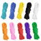 Zythrem 10Pezzi Corda Paracord Multifunzionale Corda in Paracord Paracadute Corda per Sopravvivenza all'Aperto Campeggio Collare per Cani Cordino Set Fai da Te da Intrecciare a Mano 3m * 4mm