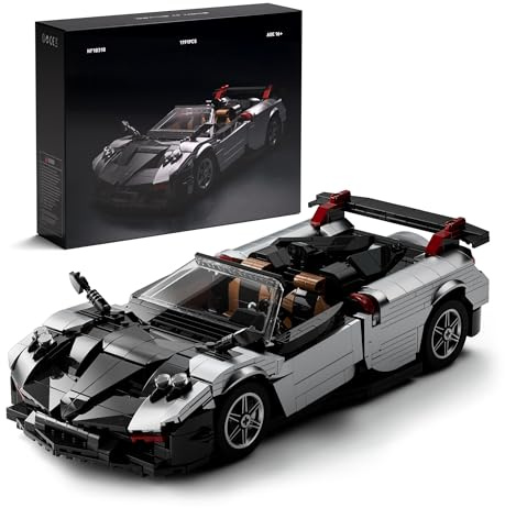 Nifeliz Jeu de Construction de Voiture pour Adultes, Kit de Maquette et de Modélisme Voiture de Sport à l'échelle 1:14, Cadeau Collectionner (1191 Pièces, NF10318)
