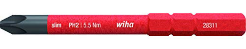 Wiha Werkzeuge electric slim - Punta de destornillador de estrella (2831-11 PH 2x75)