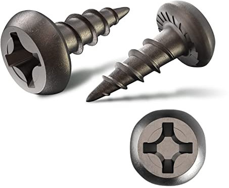 INNONEXXT® Premium Profilverbindungsschrauben | 3,9 x 11 mm | 500 Stück | Metallprofileschrauben, Profil Schrauben, Blechschrauben schwarz, Trockenbau Schrauben | Made in Germany | Kreuzschlitz