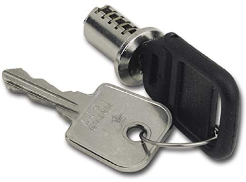 Hekna Cylinder Interchangeable Core 2 Keys Lock 1552 Zamak Nickel-Plated