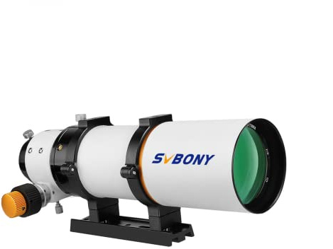 SVBONY SV503 Telescopio, 70ED F6 Refractor de dispersión Extra Baja OTA, microreducción Rap Focuser, para astrofotografía