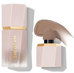 SHEGLAM Sun Sculpt Cool Toned Liquid Contour Stick Long Lasting Cream Bronzer Makeup - Soft Tan