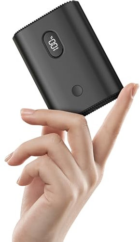 Batterie Externe Power Bank Portable - 22.5W 10000mAh Rapide Charge 3A Double Ports avec écran LCD Chargeur Compatible for iPhone 16 15 14 13 12 Pro Max Plus Tablettes Muctsda