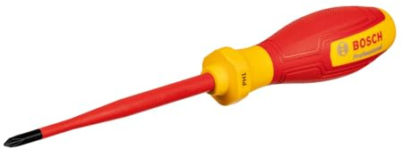 Bosch Professional VDE-skruvmejsel PH1x100 (certifierad upp till 1 000 V, isolerad med termoplastisk elast (TPE))