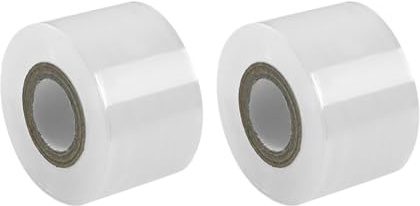 FSSTUD 2 rotoli da 4 x 200 cm per bottiglie piccole, rotolo di pellicola elastica in plastica resistente, pellicola termoretraibile per imballaggio, sigillatura, pellicola trasparente per la