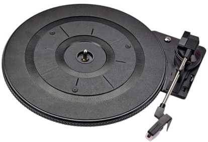 VERDANVERSE Tocadiscos Vintage para Accesorios De Audio y Vídeo Reproductor De Vinilos Plato Giratorio para Coleccionistas De Música Casa