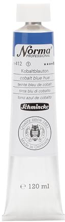 Schmincke – Norma® Professional - feinste Künstler-Ölfarben, Kobaltblauton - 120 ml
