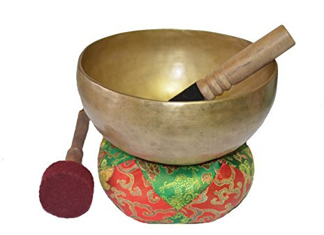 20,3 cm von Hand gehämmert Klangschale, aus 7 Metallen, Meditation Schalen aus Nepal, 2014