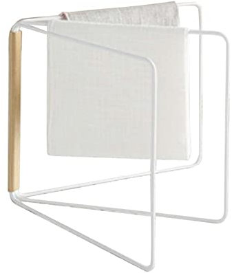 Estante De Secado De Paños Y Toallas, Plegable De 3 Brazos, Soporte Para Encimera De Cocina (Blanco)